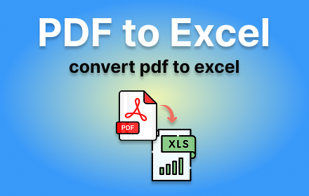 pdf to excel